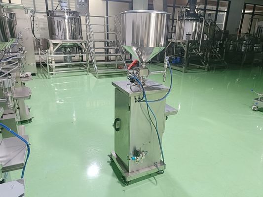 50-500ml Macun Pistonlu Dolgu Tek Kafa Pnömatik