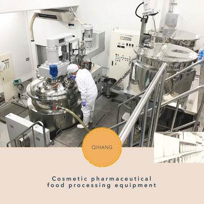 Hidrolik Kaldırma Sistemi Kozmetik Şampuan Emülgatör Homojenizatör Karıştırma Tankı Kozmetiklerinizi Yapın